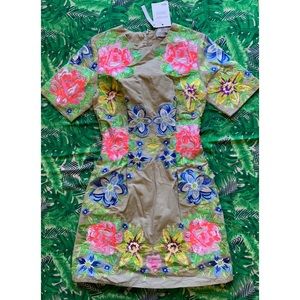 ASOS Floral Embroidered Sequins Dress